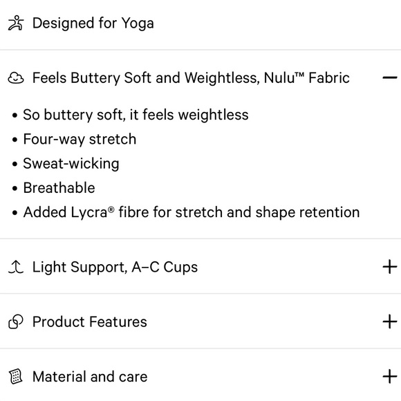 🧘🏽‍♀️NWOT LULULEMON Flow Y Nulu Bra - Size 8 - Picture 14 of 14